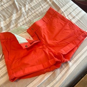Coral J crew chino shorts!